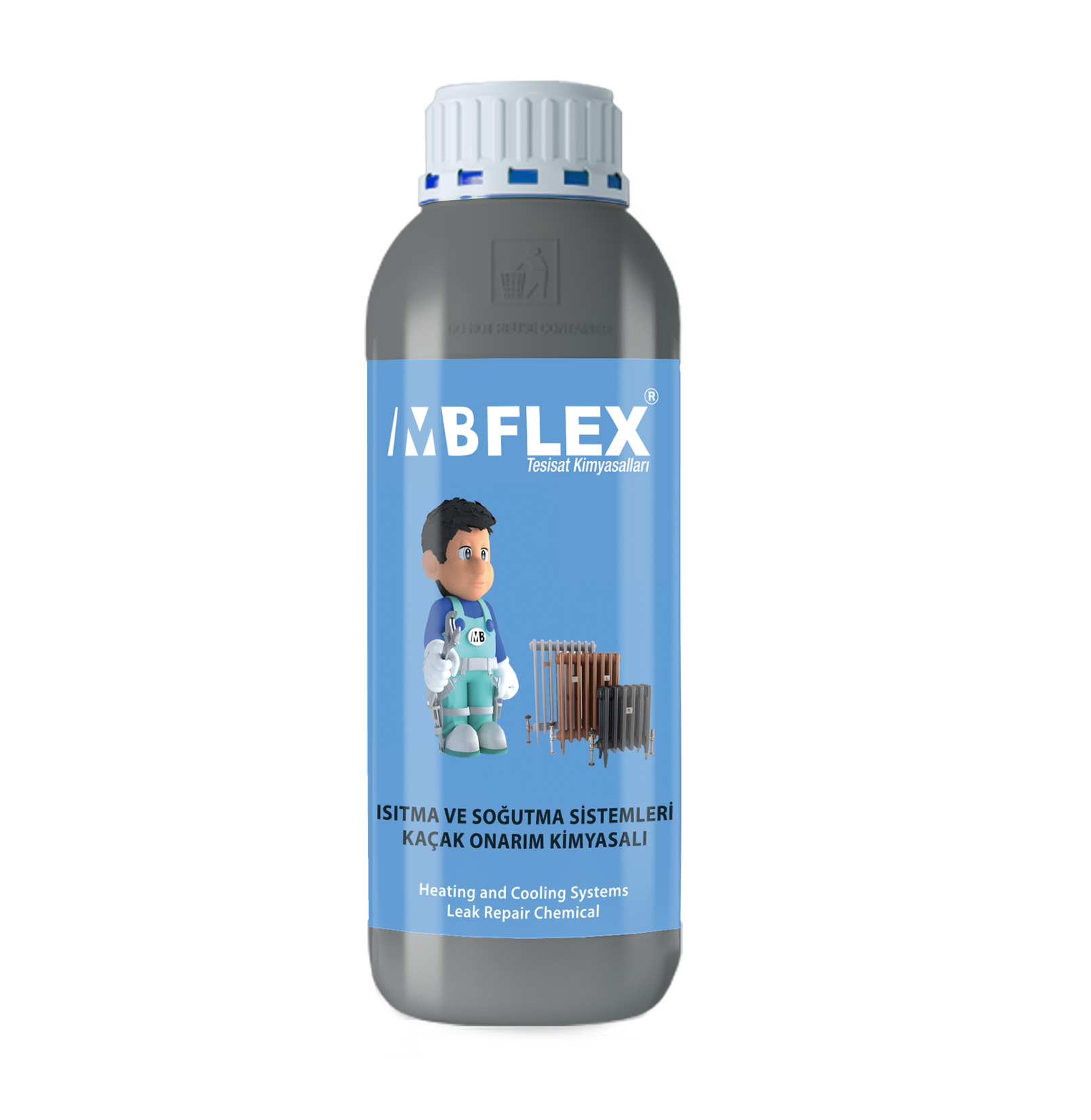 Isıtma ve Soğutma Sistemleri Kaçak Onarım Kimyasalı 1 Lt.