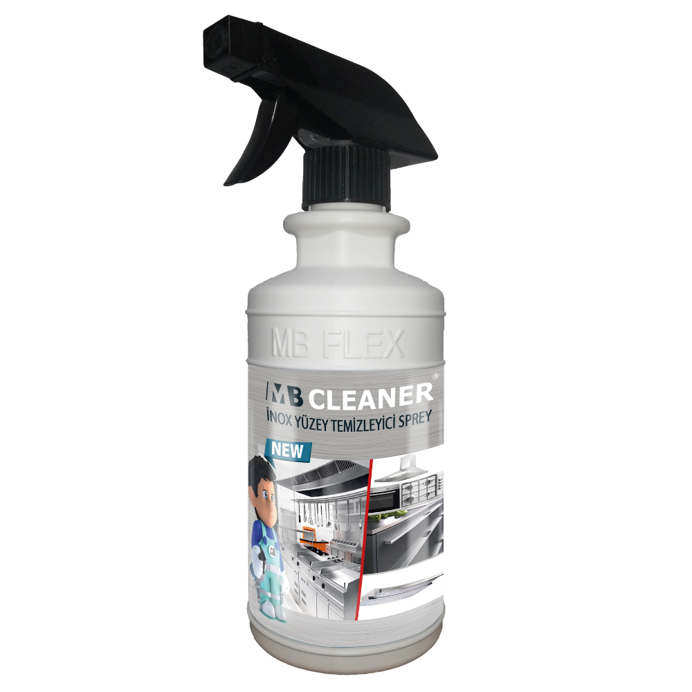İnox Yüzey Temizleyici Sprey 0,5 Lt