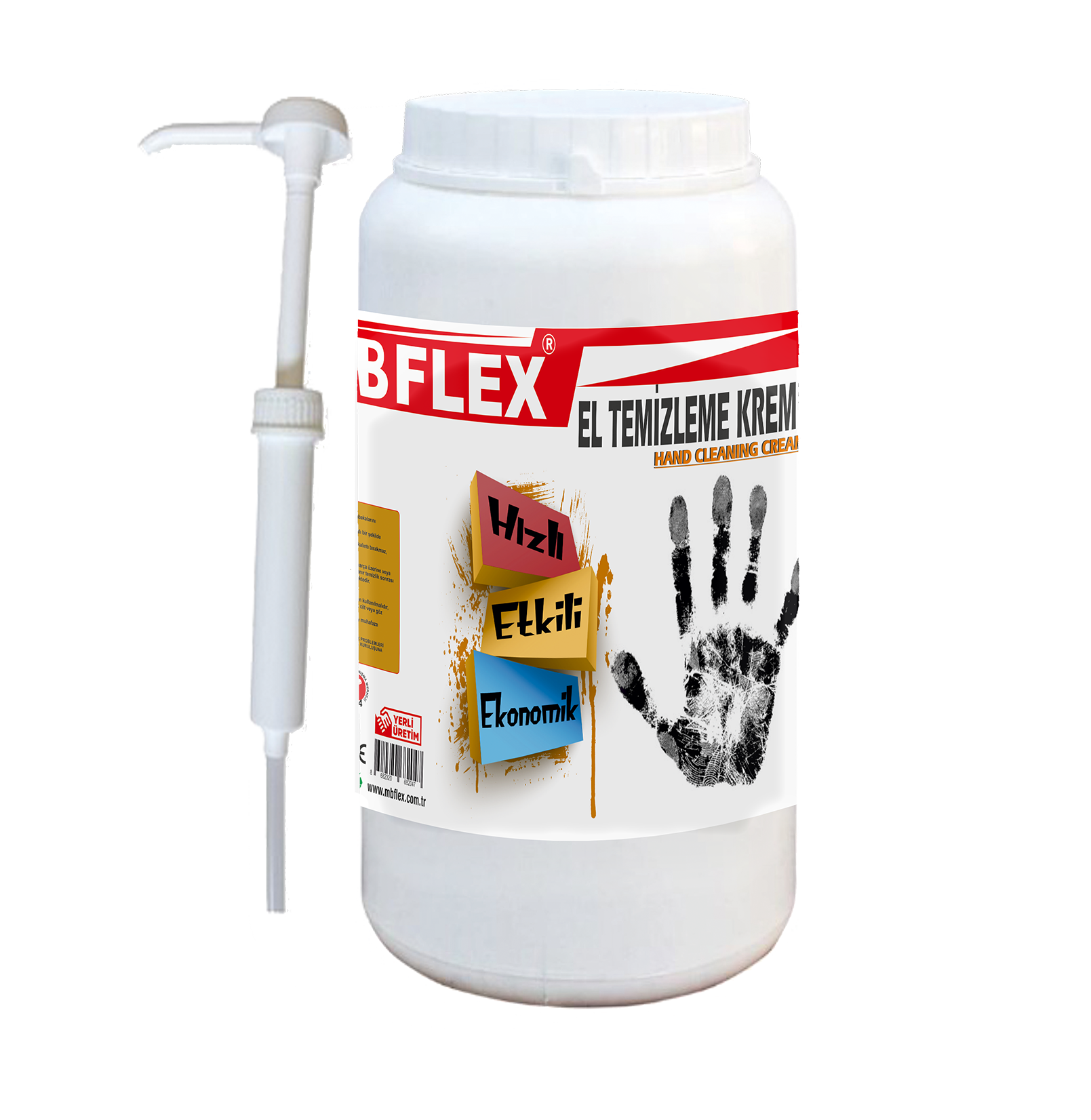 El Temizleme Kremi Kavanoz 4 KG