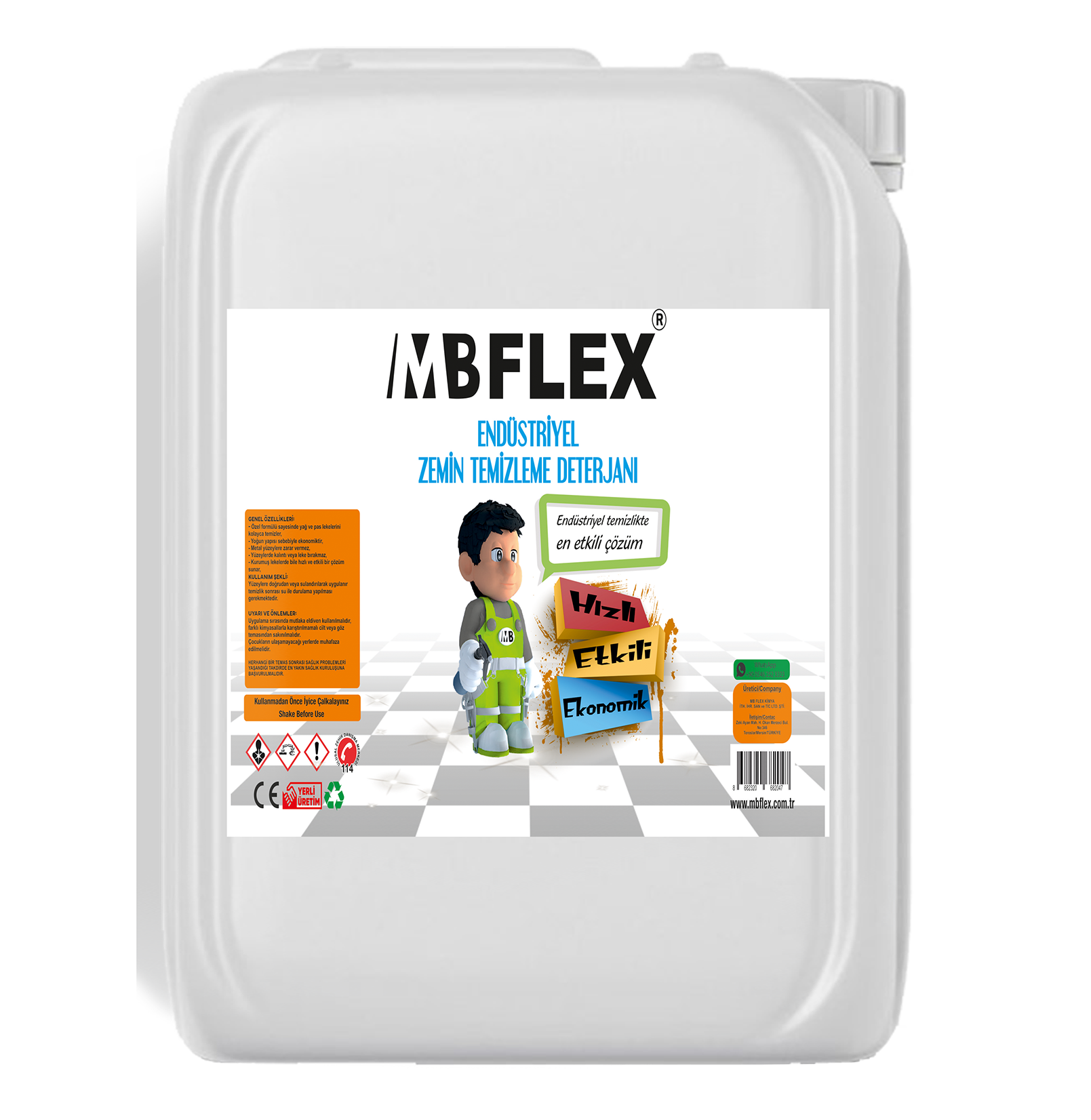 Endüstriyel Zemin Temizleme